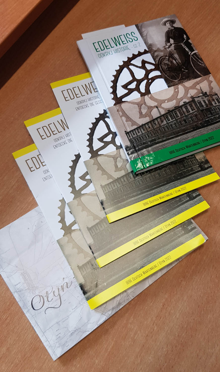 Cykl publikacji dotyczących dawnej fabryki rowerów w Otyniu, fot. ze zb. SPZO